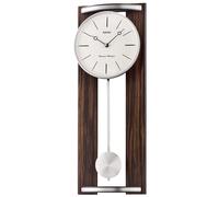 Seiko Clocks Wall clock QXH078B - Unisex - 22 cm - Quartz Silver/Wood 59.5 x 21.7 x 10.3