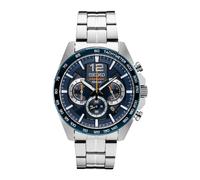 Seiko Conceptual Men’s Watch SSB345P1 Blue Chronograph Dial Steel Bracelet 100M