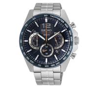 Seiko Conceptual Quartz Blue Chronograph Dial Steel Bracelet Men’s Watch