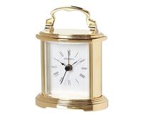 SEIKO Desk Clock, Metal, Gold, No Size