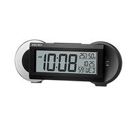 SEIKO Digital Desk Clock Black Case QHL071K
