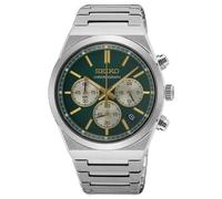 Seiko Essential Time Chronograph (40mm) Forest Green Dial / Stainless SSB461P1