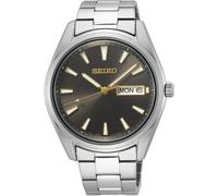 Seiko Essentials Men’s Watch SUR343P1 Quartz Green Dial Stainless Bracelet 100M