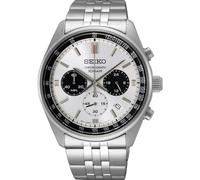 Seiko Essentials Men's Chronograph Watch, Stainless Steel Bracelet, Quartz Movement Calibre 8T63, Date Display, Hardlex Crystal, 100M