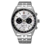 Seiko Essentials Men's Chronograph Watch, Stainless Steel Bracelet, Quartz Movement Calibre 8T63, Date Display, Hardlex Crystal, 100M