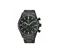 Seiko SSB415P1 Black IP Chronograph Bracelet Watch - W24156