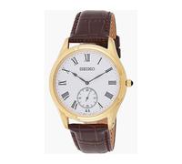 Seiko Gents Conceptual Leather Strap Watch | Water Resistant | 39mm | SRK050P1