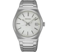 Seiko Herren Analog Quarz Uhr mit Edelstahl Armband SUR553P1