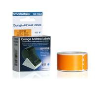 Seiko Instruments SLP-1OLB Orange Self-adhesive printer label