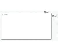 Seiko Instruments SLP-ENT White Non-adhesive printer label
