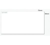 Seiko Instruments SLP-ENT White Non-adhesive printer label