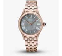 Seiko Ladies Caprice Grey Dial Rose Gold Watch SUR614P1