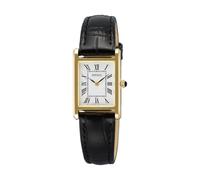 SEIKO SWR108P1 Women's Quartz Watch Rectangular Leather White Dial