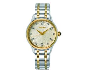 Seiko Ladies Diamond Set Dial Luxury Watch SRZ550P1