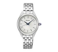 Seiko Ladies Stainless Steel Bracelet Watch | 29mm | Water Resistant | SUR537P1