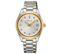 Seiko Ladies Watch With Sapphire Glass Bicolor SUR582P1
