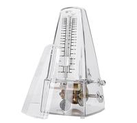 Seiko Mechanical Metronome Transparent Metronome Mechanical Metronome for Piano Guitar Ukulele Violin and Chromatic Loud Sound High Accuracy Track Beat and Tempo