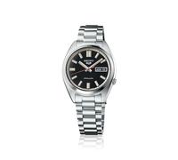 Seiko Men's Analog Watch, Black_Metallic, Retro