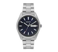 Seiko Essential Time Mens Stainless Steel Bracelet Watch