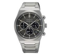 Seiko Men Analog Quartz Watch with Stainless Steel Strap SSB455P1