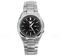 Seiko Men's Automatic Watch with Analogue Display and Silver Stainless Steel Bracelet