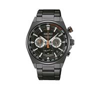 Seiko Urban Sports Men's Black Stainless Steel Watch