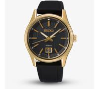 Seiko Men's Analog Quartz Watch with Silicone Strap SUR560P1