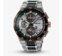 Seiko Mens Limited Edition Astron Orange Accent GPS Solar Watch SSH183J1