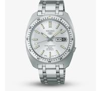 Seiko Mens Limited Edition Gene Kranz Recreation Silver Dial Watch SRPL91K1