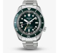 Seiko Mens Prospex Diver 1968 Heritage GMT Green Dial Watch HBC001J1