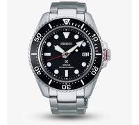 Seiko Mens Prospex Solar Black Diver Watch SNE589P1