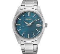 Seiko Men's Quartz Stainless Steel Watch With Stainless Steel Band