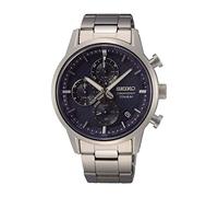 Seiko Men Analog Quartz Watch with Metal Strap SSB387P1