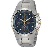 Seiko Men's SND449P1 Two Tone Titanium Chronograph Watch
