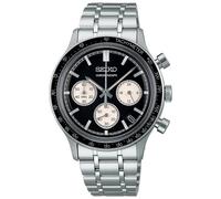 Seiko Men's Watch Chronograph Black Chrono SSB479P1