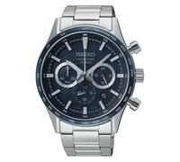 Seiko Men's Analogue Quartz Watch with Stainless Steel Bracelet SSB445P1, Silver, siliver, Strappy