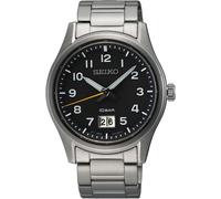 Seiko Men Analog Quartz Watch with Stainless Steel Strap SUR569P1
