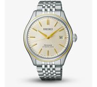 Seiko Presage Classic Series Delicate Cream Silk Watch SPB478J1