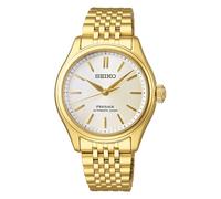 Seiko Presage Classic Series 'Shiro-Iro' 36mm Gold Tone Bracelet Watch