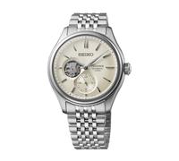 Seiko Presage Classic Series 'Shiro-iro' Open heart Stainless Steel Watch