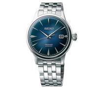 Seiko Presage Srpb41j1 "blue Moon" Automatic Men's Watch - 40.5mm Stainless Steel, Blue Sunburst Dial