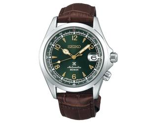 Seiko Prospex Alpinist SPB121J1 Brown Leather Strap Watch