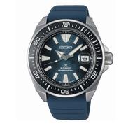Seiko Prospex Save The Ocean King Samurai Blue Dial Silicone Strap Watch