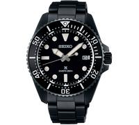 Seiko Prospex Solar Divers in All Black SO-1466