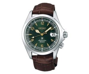 Seiko Prospex SPB121J1 'Alpinist' Brown Leather Strap Watch - W25362
