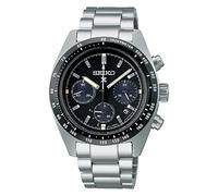 Seiko Prospex Speedtimer Solar Chronograph Sport Black Dial Watch SSC819P1, Black, Chronograph, Black, Chronograph