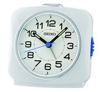 Seiko QHE194W Alarm Clock Analogue White
