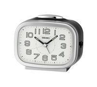 Seiko QHK060S Silver Alarm Clock - C03107