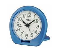 Seiko QHT018L Blue Folding Travel Alarm Clock - C0555