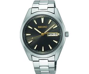 Seiko Quarz SUR343P1 Mens Wristwatch